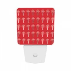 Night Light Set Of 2, A Pattern Of Palm Trees On A Red Background. 8 Night Light Set Of 2, A Pattern Of Palm Trees On A Red Background. -Cute Night Light Shop 68f581d45be0207cafd63c7821dee8bd78ba5dca