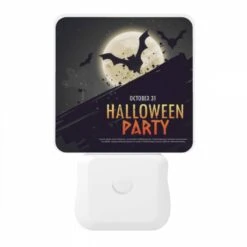 Night Light, A Poster Advertising A Halloween Party. -Cute Night Light Shop 6952502f3b8a8a23fb849416fa2531dc5bb31ccf