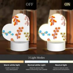 Love Acrylic Night Light, Six Different Colored Flower Branches. -Cute Night Light Shop 6b703840d570b3c6503be567238ee98d20ce2f41