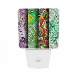 Night Light Set Of 2, Three Colorful Paintings Are Displayed Side By Side. -Cute Night Light Shop 6c2d9fdda1870a238ac605b1a249c8dab82a85bc