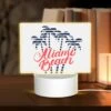 Rectangular Acrylic Night Light, A Logo For The Miami Beach. -Cute Night Light Shop 6ddfb814ad22ebe7b7add2b4b08aaaafc8f6b3ca