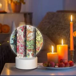 Round Acrylic Night Light, Four Different Colored Designs Of A Tree. -Cute Night Light Shop 6e51fbdce65187956a1d7269fb2949b1546b76f3