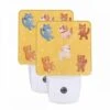 Night Light Set Of 2, A Group Of Six Teddy Bears Are Arranged On A Yellow Background. 1 Night Light Set Of 2, A Group Of Six Teddy Bears Are Arranged On A Yellow Background. -Cute Night Light Shop 6ea1f35273a1a187d1de948024748b7a47263be7