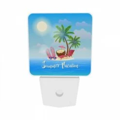 Night Light Set Of 2, A Cartoon Of A Beach With A Palm Tree 7 Night Light Set Of 2, A Cartoon Of A Beach With A Palm Tree -Cute Night Light Shop 6edf2cd148e77e029945d9a3c2058c11bedfa05a