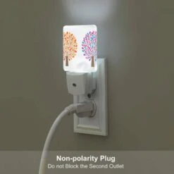 Night Light Set Of 2, Two Trees With Different Colored Leaves. -Cute Night Light Shop 6f17a5cf6b20588c2b9255440cbf3de204c3eecc