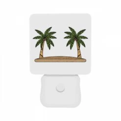 Night Light Set Of 2, Two Palm Trees On A Sandy Beach. -Cute Night Light Shop 70d06d4d200911f1ff96299281d2791f8ed05f73