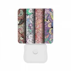 Night Light Set Of 2, Three Different Colored Paintings Of Flowers. -Cute Night Light Shop 72a5eb2f6059bdd7e011a4b8bb65c3ea045465f0