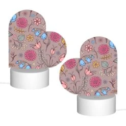 Love Acrylic Night Light, A Colorful Floral Pattern With Pink -Cute Night Light Shop 7370685e9149cffe6d5902d9504268b124a93eea