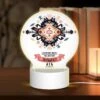 Round Acrylic Night Light, A Colorful Design With The Words "Adventure Awaits You Just Have To Find It!" -Cute Night Light Shop 737508b1a65389562e06f4fb12c6db698c45432c