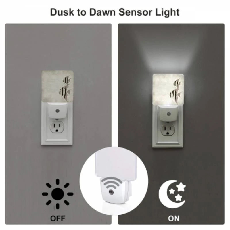 Night Light, A black and white image of a fish with a white stripe on its face. Night Light, A Black And White Image Of A Fish With A White Stripe On Its Face. -Cute Night Light Shop 73d52b3e3c5d0ac7e3411b0f4ca78133162be59a