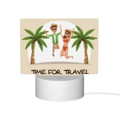 Rectangular Acrylic Night Light, A Man And Woman Are Jumping In The Air -Cute Night Light Shop 73d87c0f551542512d4d3ff2bf15e381cc5ba86a