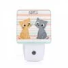 Night Light, Two Cats Sitting Next To Each Other. -Cute Night Light Shop 74728549562093cafd3c334bdea371603155de4a
