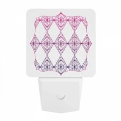 Night Light, A Purple And Pink Diamond Pattern. -Cute Night Light Shop 748f1834616436264e34b50aac821f8366235d56