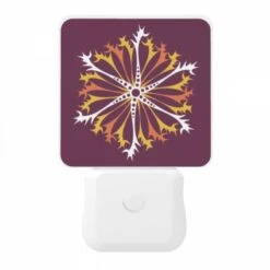 Night Light, A Colorful Flower Design With Orange -Cute Night Light Shop 751d0a86e3e51d41e9222919ef28ec3cc28f4ab4