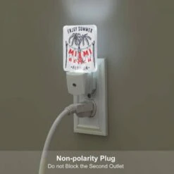 Night Light, A Black And White Poster Advertising Miami Beach 5 Night Light, A Black And White Poster Advertising Miami Beach -Cute Night Light Shop 751e64a0e526bc18b1270f56080d575f5927a428