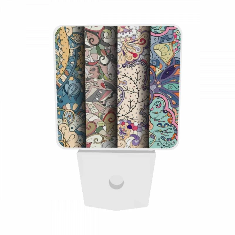 Night Light Set of 2, Four different colored designs of flowers and leaves. Night Light Set Of 2, Four Different Colored Designs Of Flowers And Leaves. -Cute Night Light Shop 75a1b6b99b752df88177fbf722a4e3cb059d3013