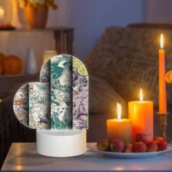 Love Acrylic Night Light, Three Colorful Designs Of Swirls And Patterns. -Cute Night Light Shop 7673baf3cc8b615c60e537bcce6cba189e684a12