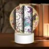 Round Acrylic Night Light, Four Different Colored Paintings Of Swirls And Designs. 2 Round Acrylic Night Light, Four Different Colored Paintings Of Swirls And Designs. -Cute Night Light Shop 76e91023e6ad2d6323c4cac17287f04c6e49982f