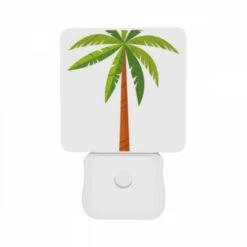 Night Light Set Of 2, A Green And Orange Palm Tree. -Cute Night Light Shop 780754c2c8261d621e98674d649185e4ca25c6be