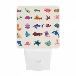 Night Light, A Collection Of Colorful Fish And Sea Creatures. 9 Night Light, A Collection Of Colorful Fish And Sea Creatures. -Cute Night Light Shop 780abddb10a60f396c78ff8f03794eb1088f6397