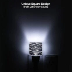 Night Light, A Pattern Of Sharks On A Blue Background. -Cute Night Light Shop 7816e9220869c87d2c97f876776f22272edb2a65