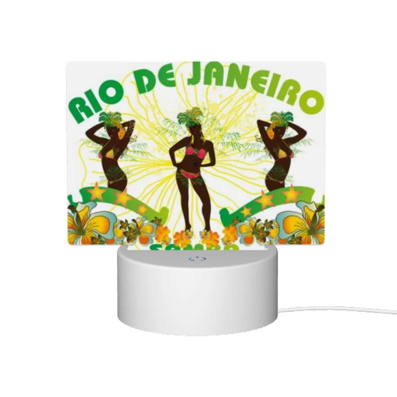 Rectangular Acrylic Night Light, A colorful advertisement for Rio de Janeiro. Rectangular Acrylic Night Light, A Colorful Advertisement For Rio De Janeiro. -Cute Night Light Shop 7890b7afbaf1281717808eece4d6227083cf94b8