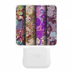 Night Light, Three Different Colored Paintings Of Flowers. -Cute Night Light Shop 78ae34bd26d543aab75f1786530322051c24c92d