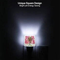 Night Light Set Of 2, A Woman Wearing A Grass Skirt And A Headband Poses For A Picture. -Cute Night Light Shop 78cebc954e46b79972ed611602fe2c685de797fc