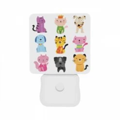 Night Light Set Of 2, A Collection Of Cartoon Animal Characters -Cute Night Light Shop 79a9c2cceafcc41ca2f3379000b5910f0bdc0c9a