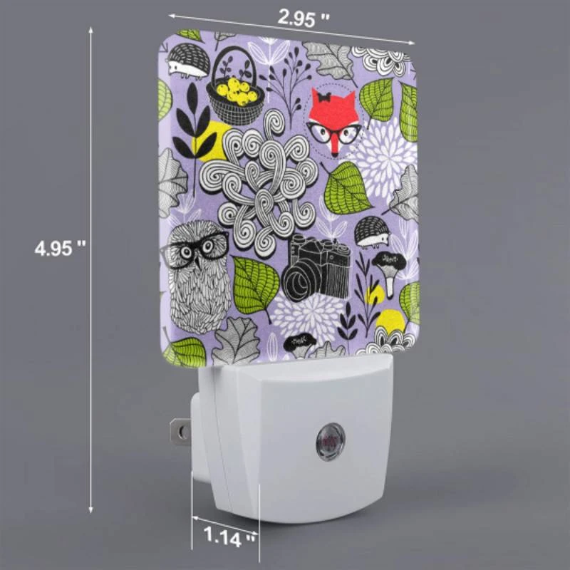 Night Light Set of 2, A colorful and whimsical design featuring a fox Night Light Set Of 2, A Colorful And Whimsical Design Featuring A Fox -Cute Night Light Shop 7a03be0ea64e4db2061c875c0dba87e9ca009f56