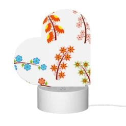 Love Acrylic Night Light, Six Different Colored Flower Branches. -Cute Night Light Shop 7bdcb4ff90ef9765f0392c103031dbb93f5fb7f3