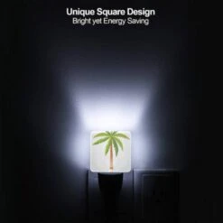 Night Light Set Of 2, A Green And Orange Palm Tree. -Cute Night Light Shop 7c952d47d373deb5691efea29b37b3347370cfcf
