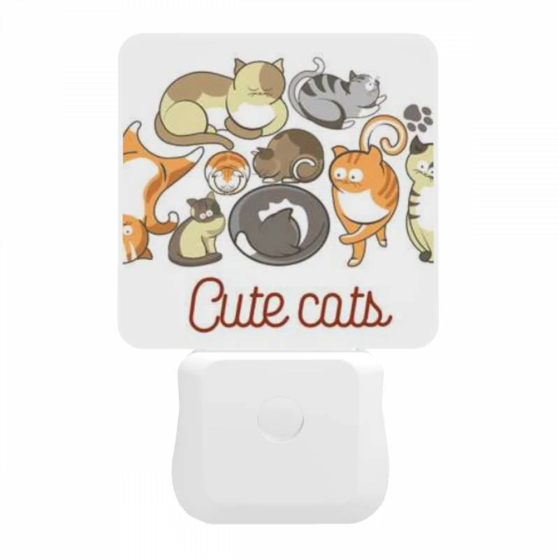 Night Light, A collection of cute cat illustrations. Night Light, A Collection Of Cute Cat Illustrations. -Cute Night Light Shop 7ea3e2eb0292624afc4868eab349f0d2a922a567