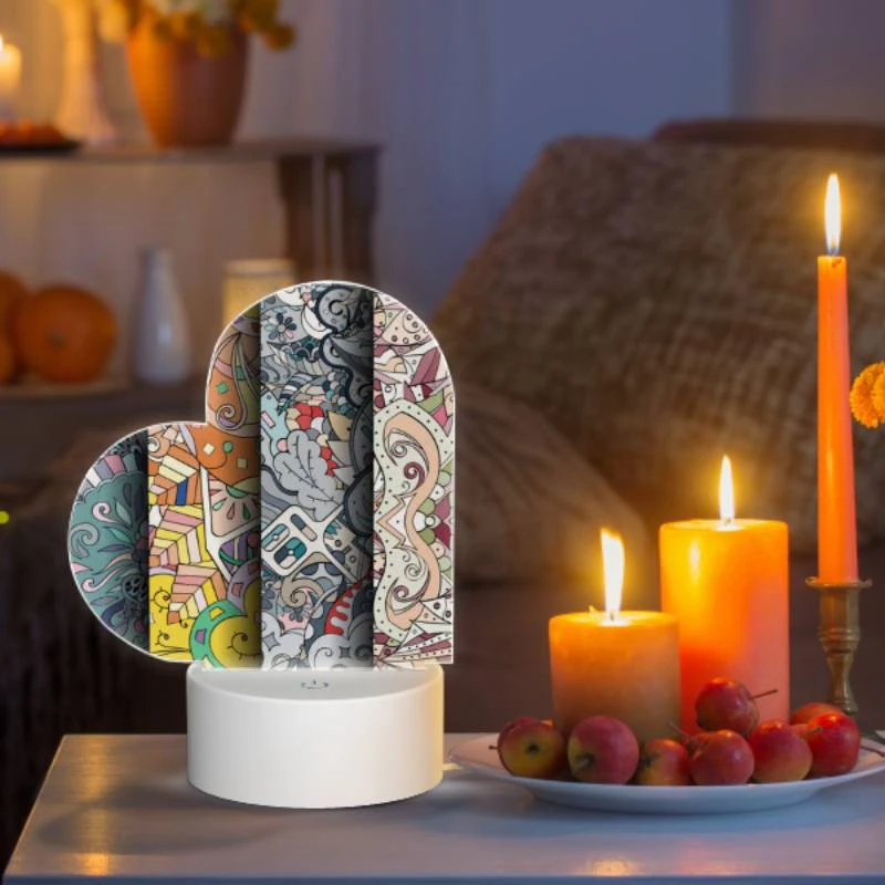 Love Acrylic Night Light, Three colorful paintings are displayed side by side. Love Acrylic Night Light, Three Colorful Paintings Are Displayed Side By Side. -Cute Night Light Shop 7f0abf16ce64de5ad7e494d937a5114e5245cd46