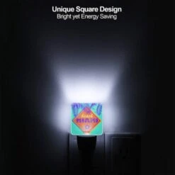 Night Light Set Of 2, A Colorful Sign That Says "Beach Miami.". -Cute Night Light Shop 7fca2fb945d4b25326674b2056faaa8fd1fda32d