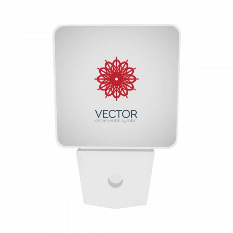 Night Light Set of 2, A red and white circular design with a white background. Night Light Set Of 2, A Red And White Circular Design With A White Background. -Cute Night Light Shop 7fe2ad793da0dc64a4a77ad5457c61d925c18dc8