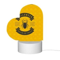 Love Acrylic Night Light, A Spider Is The Centerpiece Of A Halloween Night Poster. -Cute Night Light Shop 83582158e5070144521d6d1b19fbb9f28d30018b