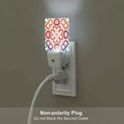 Night Light Set Of 2, A Colorful Design With A Red -Cute Night Light Shop 83a6414beaca5e965b1df7492daf93d8d52ea01b