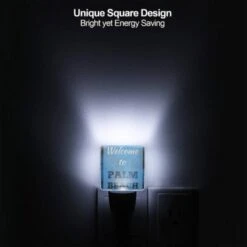 Night Light Set Of 2, A Blue Sign That Says Welcome To Palm Beach. -Cute Night Light Shop 85e2b42b16093e5acbf3d2d613cd341a7de8b6d8