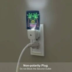 Night Light, A Neon Sign That Says "Relax" With Palm Trees In The Background. 5 Night Light, A Neon Sign That Says "Relax" With Palm Trees In The Background. -Cute Night Light Shop 8633a425c86015e3eabceefc21c97f24e7badbd4