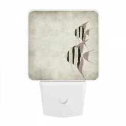 Night Light, A Black And White Image Of A Fish With A White Stripe On Its Face. 9 Night Light, A Black And White Image Of A Fish With A White Stripe On Its Face. -Cute Night Light Shop 8732b25466a4f7f02ef7e158155c56f607b7064e