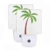 Night Light Set Of 2, A Green And Brown Palm Tree. -Cute Night Light Shop 874ef46d943b85dc32ea5930dca049824e02ac3a