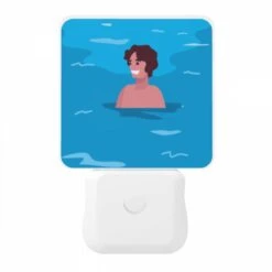 Night Light, A Man Is Swimming In The Ocean 10 Night Light, A Man Is Swimming In The Ocean -Cute Night Light Shop 87d95445f628849a3e742cc69e04fd784a787554