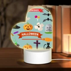 Love Acrylic Night Light, Halloween Is A Holiday Celebrated On October 31st.