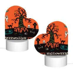 Love Acrylic Night Light, A Tree With A Skull On It And A Bone In Front Of It. -Cute Night Light Shop 88841d24e9d32ac9c4041dfce4fb21a14c02167b