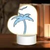 Love Acrylic Night Light, A Blue And White Palm Tree. 1 Love Acrylic Night Light, A Blue And White Palm Tree. -Cute Night Light Shop 891fefbf1c7e60d9f7b378526ea94fb7be7e35b1