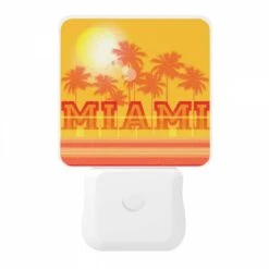 Night Light, A Sunny Day In Miami With A Yellow Sky. -Cute Night Light Shop 89e4a2641b542963f4f924c37e65b726523abf7e