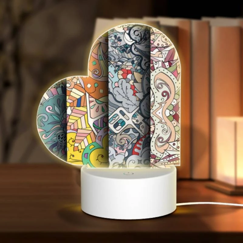 Love Acrylic Night Light, Three colorful paintings are displayed side by side. Love Acrylic Night Light, Three Colorful Paintings Are Displayed Side By Side. -Cute Night Light Shop 8a181cb8a9b9ec11d2c8493f7bb7ff3d71b0d29d