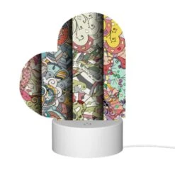 Love Acrylic Night Light, Four Different Colored Paintings Of A Spiral. -Cute Night Light Shop 8a1bcecd4069fca05f21fb6cfe8b9abb5f2589fe