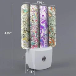 Night Light Set Of 2, Three Colorful Paintings Are Displayed Side By Side. -Cute Night Light Shop 8a591a7a0f943bfd8da7d4902c40a12be03d6cb8